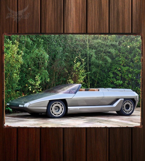 Металлическая табличка Lamborghini Athon Speedster Concept Металлическая табличка Lamborghini Athon Speedster Concept